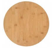 Taca deska bambusowa do pizzy 35cm obrotowa KINGHOFF KH-1566