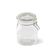 Słoik szklany patentowy z klipsem i uszczelką na przyprawy 1.0L MAESTRO MR-5001-1