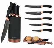 Zestaw noży kuchennych w bloku 5 ele. KLAUSBERG KB-7614