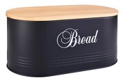 Chlebak metalowy pojemnik na chleb pieczywo czarny mat bread BLUBERG BBG-2178