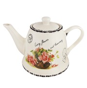 Ceramiczny zaparzacz do kawy i herbaty 800ml MAESTRO ROSE MR-20050-08