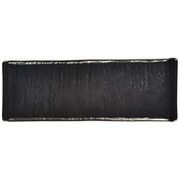 Taca do serwowania potraw przystawek tacka ceramiczna 33.5x12 czarna ORION 153857