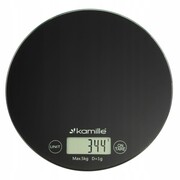 Elektroniczna waga kuchenna z wyświetlaczem LCD KAMILLE KM-7108