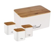 Chlebak w zestawie z 3 pojemnikami KINGHOFF KH-1587