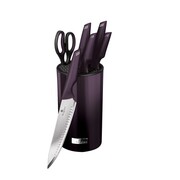 Zestaw noży w bloku 7-ele BERLINGER HAUS Purple Eclipse BH-2798