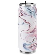 Kubek termiczny PUSZKA ze słomką rurką ustnikiem GLAMOUR 500 ml ORION 124828