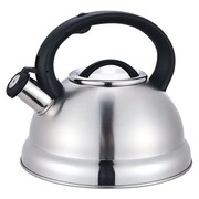 Czajnik stalowy z gwizdkiem na gaz indukcję 3L srebrny MAESTRO MR-1313