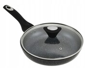 Patelnia z powłoką granitową 18cm KRISBERG Marmo KS-2676