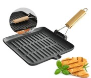 Patelnia grill żeliwna 24cm KINGHOFF KH-1107