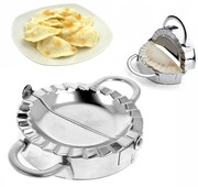 Forma do robienia lepienia pierogów 10cm metalowa maszyna pierogarka ręczna
