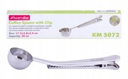 Miarka łyżka do kawy herbaty z klipsem stal KAMILLE KM-5072