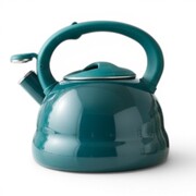Czajnik emaliowany z gwizdkiem duży 3.3L emalia na gaz indukcję turkusowy MASTERPAN MP-2551