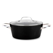 Garnek z pokrywką szklaną Rock Stone 24cm 3.5L MAESTRO MR-4424