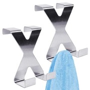 Wieszaki uchwyty uchwyt na drzwi stalowy podwójny 2SZT VILDE 831399