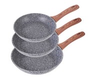 Zestaw patelni 3 ele. 20/24/28 cm BERLINGER HAUS Forest Line BH-1214