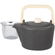 Czajniczek żeliwny Zaparzacz z drewnianym uchwytem 1.3L KINGHOFF KH-1845