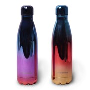 Kubek termiczny na kawę butelka 500ml 2 wzory ombre metaliczne KAMILLE KM-2206