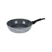 Patelnia nieprzywierająca głęboka 18CM na indukcję gaz czarna MASTERPAN MP-2321