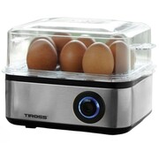 Urządzenie do gotowania jajek, Jajowar automatyczny do 8 jajek 500W, TIROSS TS-2301