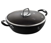 Garnek tytanowy niski 28cm 3.8L BERLINGER HAUS Black professional Line BH-6125