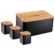 Chlebak w zestawie z 3 pojemnikami KLAUSBERG KB-7482