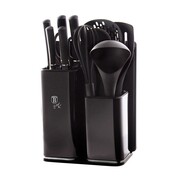 Zestaw noży i przyborów kuchennych 13 ele. BERLINGER HAUS Black BH-2548