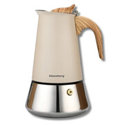 Kawiarka stalowa espresso, Zaparzacz do kawy, 300 ml, indukcja, KLAUSBERG KB-7995