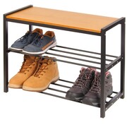 Półka regał stojak na buty 3-piętrowa otwarta 61x30x47.5cm BRUNBESTE BB-3424