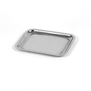 Taca do serwowania potraw przystawek ze stali nierdzewnej 21x16cm ORION 153489