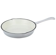 Patelnia żeliwna emaliowana szara 26cm ciężka indukcja KINGHOFF KH-1519