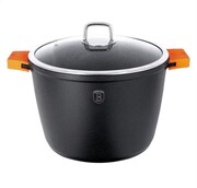 Garnek z pokrywką 24cm BERLINGER HAUS Granit Diamond Line BH-1100n