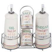 Ceramiczny zestaw do przypraw 5-ele MAESTRO FOR YOU MR-20031-04s