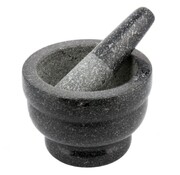 Moździerz granitowy kamienny 14 x 10cm KINGHOFF KH-3360