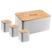 Chlebak w zestawie z 3 pojemnikami KLAUSBERG KB-7483