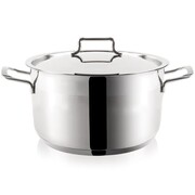 Garnek stalowy z pokrywką ANETT 30 cm 8,5L ORION 110388