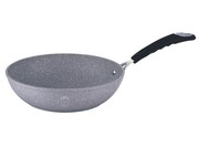 Patelnia wok BERLINGER HAUS 28cm Gray Stone Touch BH-1159