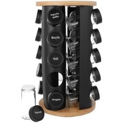 Stojak na przyprawy ze słoiczkami przyprawnik obrotowy duży 21-ele BRUNBESTE BB-2771