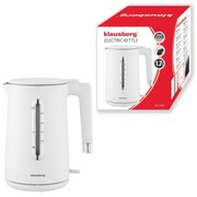 Czajnik elektryczny bezprzewodowy 1.7L biały KLAUSBERG KB-7890