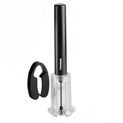 Ciśnieniowy otwieracz do wina, korkociąg, czarny, TIROSS TS-2903