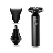 Golarka 3w1 trymer do nosa włosów do golenia USB C zestaw MAESTRO MR-676