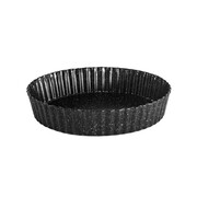 Forma do pieczenia z wyjmowanym dnem blacha okrągła czarna 26x5cm BRUNBESTE BB-7711