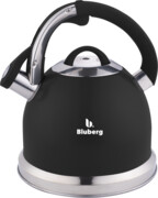Czajnik stalowy z gwizdkiem tradycyjny indukcja czarny duży 3L BLUBERG BBG-2804-BK