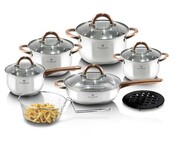 Zestaw garnków ze stali nierdzewnej 13-ele BLAUMANN Gourmet Line BL-3244