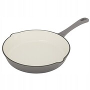 Patelnia żeliwna emaliowana Szara 20cm KRISBERG KS-7716