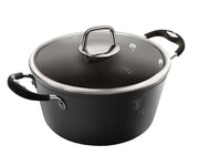 Garnek tytanowy 20cm 2.5L BERLINGER HAUS Black professional Line BH-6122