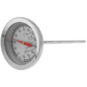Termometr kuchenny do mięs mięsa szpilkowy do 120°C srebrny BRUNBESTE BB-3530