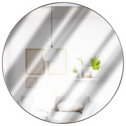 Lustro ścienne na ścianę czarne okrągłe 55cm VILDE 569753