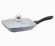Patelnia grill 24cm marmurowo-ceramiczna ZILNER Stonetec ZL-7067