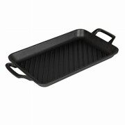Żeliwna płyta grillowa prostokątna 33x22x4.5cm BERLINGER HAUS Strong Mold BH-6532