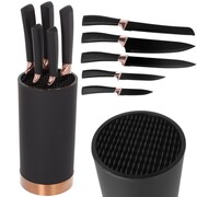 Zestaw 5 noży kuchennych w bloku BRUNBESTE BB-3776